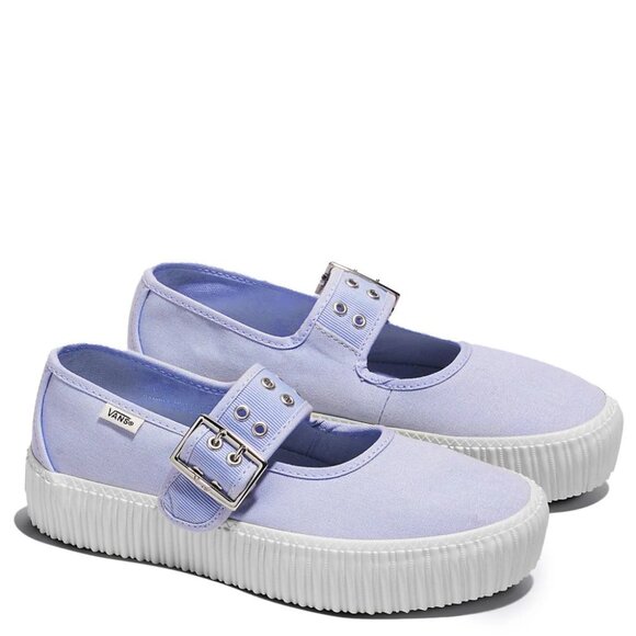 Vans Mary Jane Creeper Shoe Grunge Ballet Halogen Blue VN000D07CHA Women's 8.5 - Picture 11 of 14